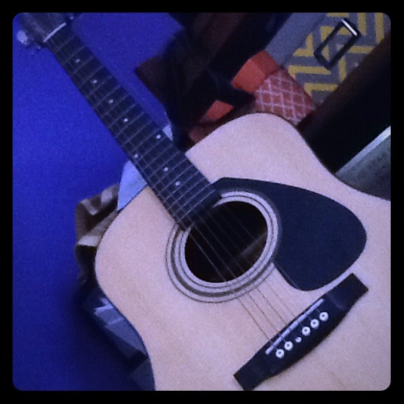 Yamaha acoustic guitar