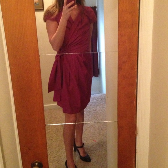 DVF WRAP DRESS s/s