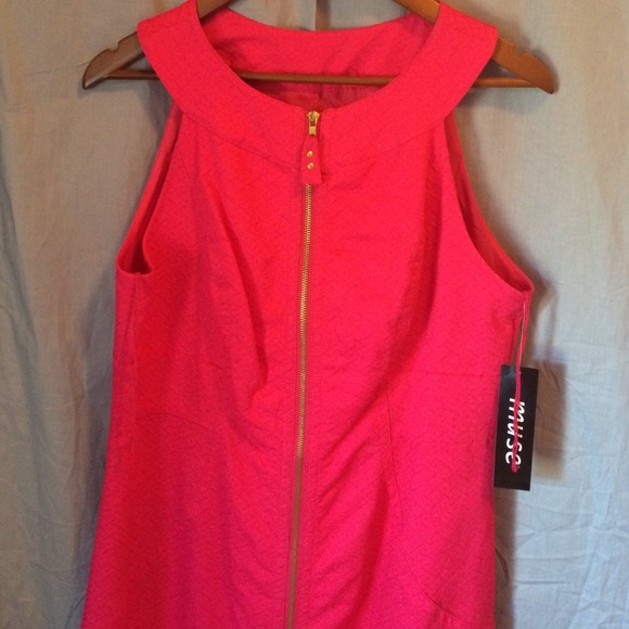 Hot pink dress new.