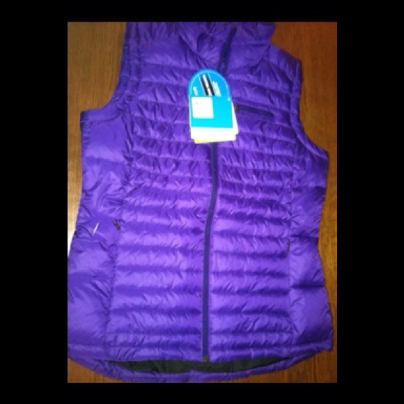 purple columbia vest