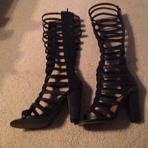 Gladiator heel sandals