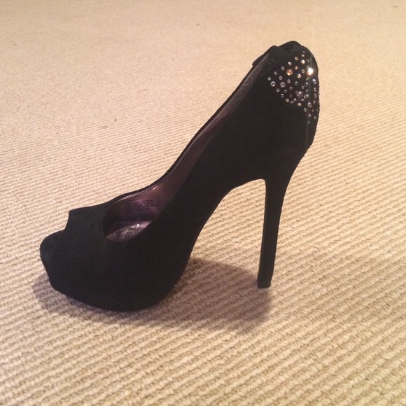 Steve Madden Open Toe Pumps - Picture 2 of 3