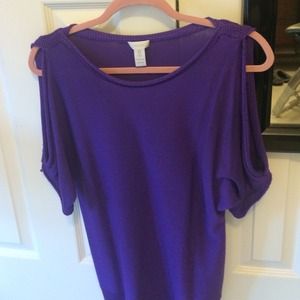Chico's Purple Blouse