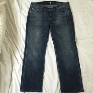 7 FAM Straight Leg Jeans