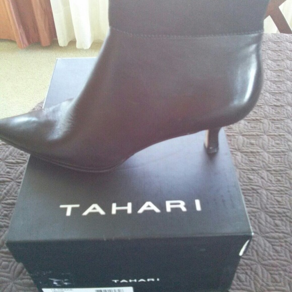 Tahari Boots - New Black Tahari ankle boots (in box)