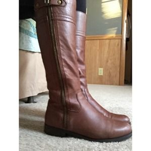 Brown Riding Boots Size 8
