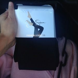 Jessica Simpson fleece lined tights! NWT!