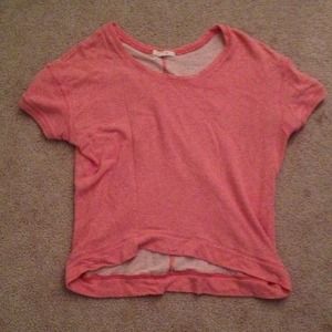 Forever 21 Loose Fitting Coral Shirt