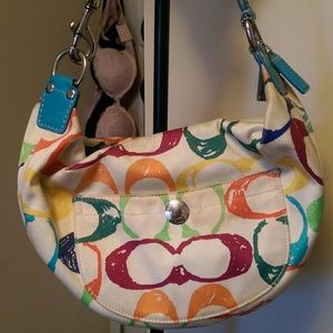 Coach Signature Limited Summer hobo