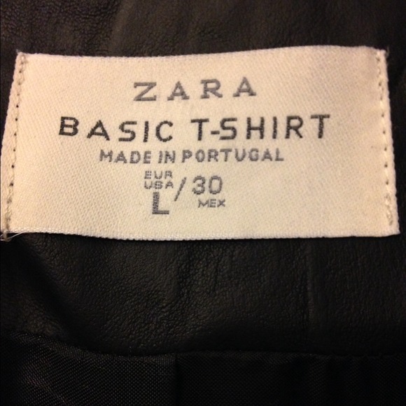 SOLD in bundle!⭐️Host Pick⭐️ Zara Leather Jacket - Picture 3 of 4