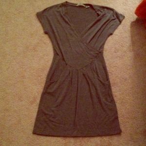 Derek Heart Dark Grey Stretchy Dress