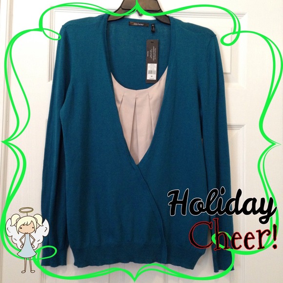 🚫🚫SOLD IN BUNDLE🚫🚫 NWT Teal Knit Sweater