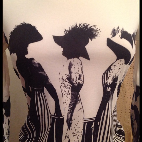 SOLD! Vintage DowntownAbby Silhouette HOST PICK X2 - Picture 2 of 4