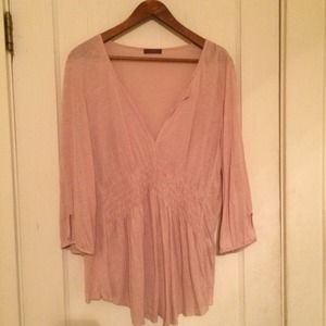 *SOLD* Wrap Mock Front Blouse