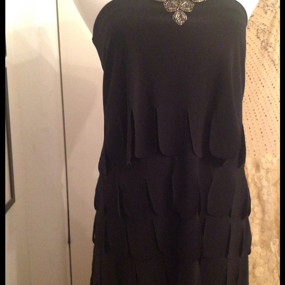 Vintage Fish Scale Convertible Maxi Skirt / Dress - Picture 2 of 4