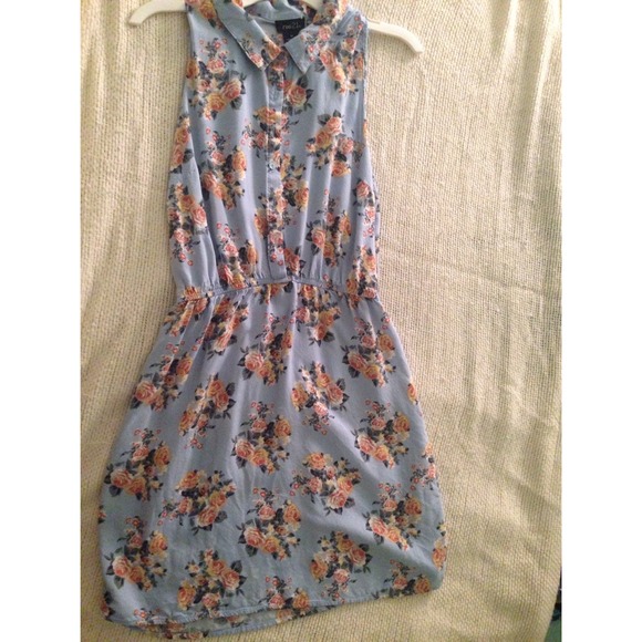 Floral Collared Dress