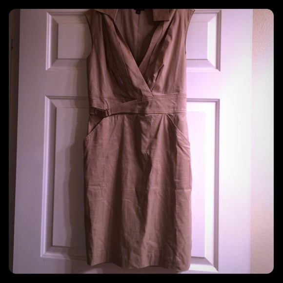 Ann Taylor brown dress