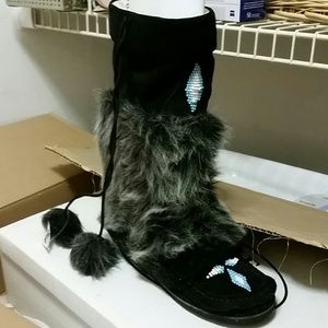 Boots with the fur !