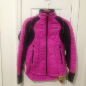 Pink&black sporty jacket