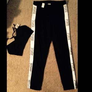 New with tags size large bralette and leggings