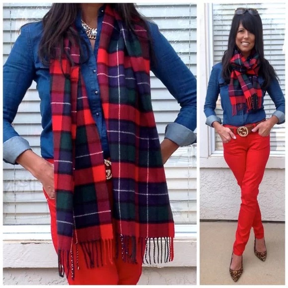 Gorgeous Plaid Scarf