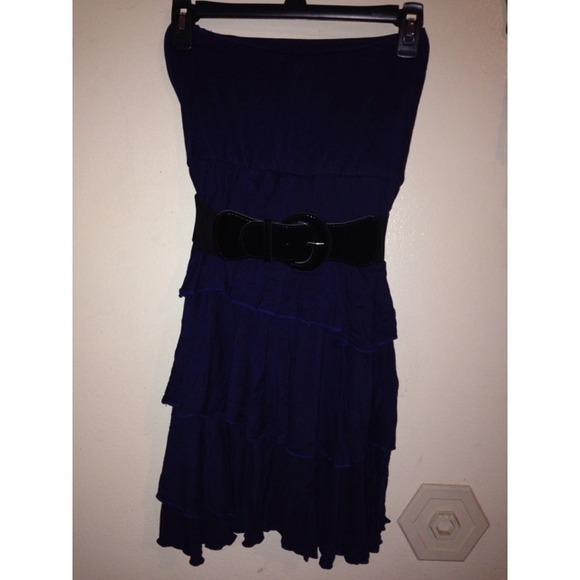Navy Blue Dress.👗