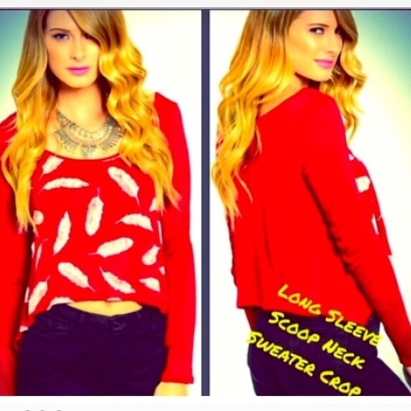 S҉A҉L҉E҉ Tops - F͢e͢a͢t͢h͢e͢r͢ 🍂 Light Weight CropTop