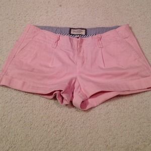 Pastel pink shorts