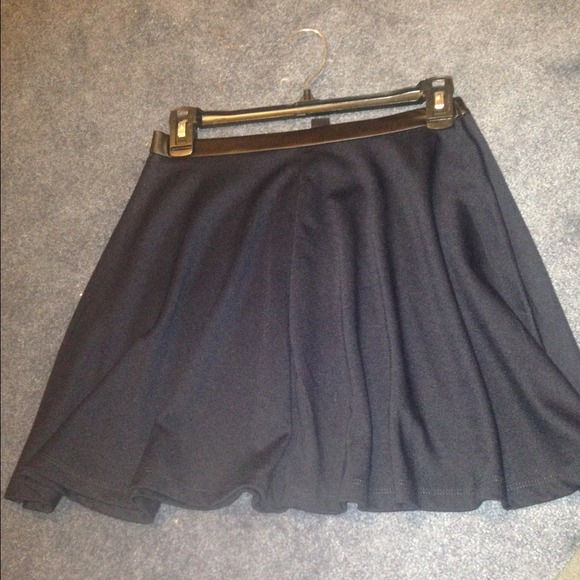 Dark blue skirt