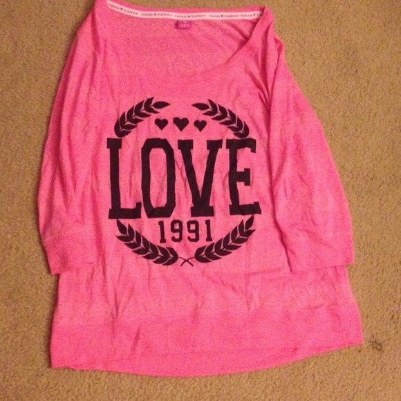 Pink hard candy top and skull scarf bundle