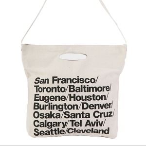 American Apparel Woven Cities Bag