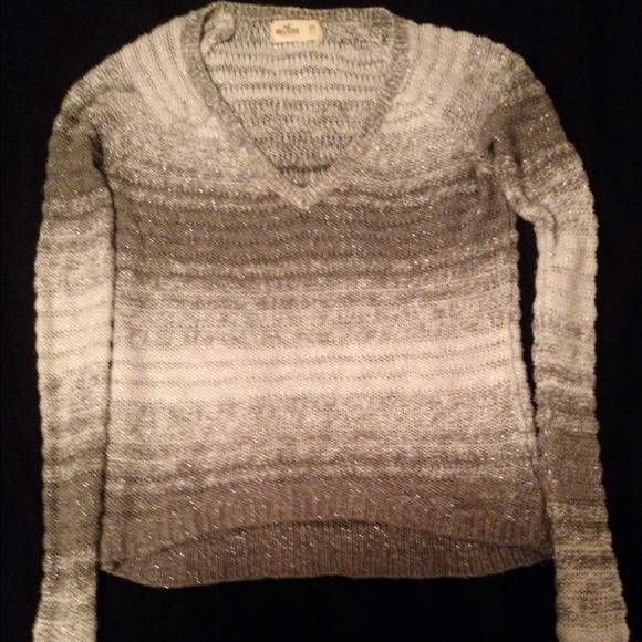 Gray Hollister Sweater