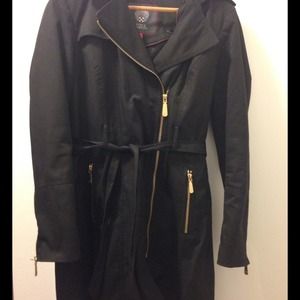 Vince Camuto coat with detachable hood