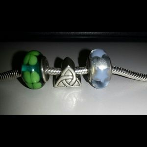 SOLD!! Authentic Pandora beads bundle.