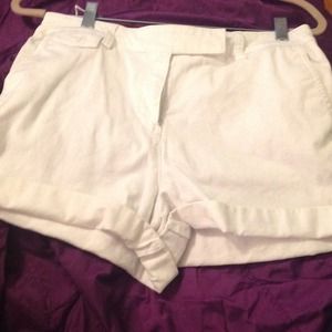 White size 10 shorts