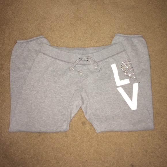 Victoria secret sweat pants size M