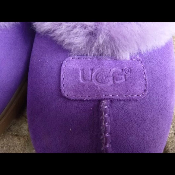 UGG Australia suede leather slipper shoes sz 11 - Picture 2 of 4