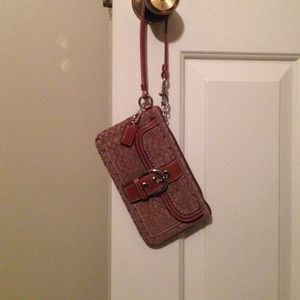 Coach wristlet
