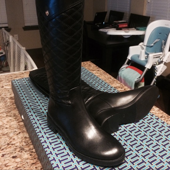 New Tory Burch Claremont Riding Boots