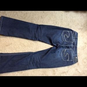 silver Suki straight jeans size 30/26