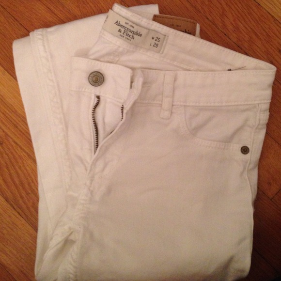 white jeans