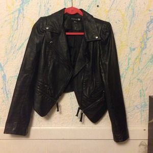 Leather jacket