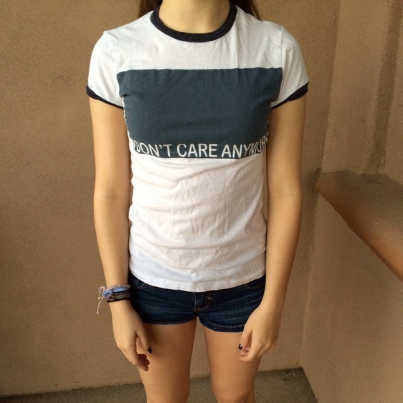 I DON'T CARE ANYMORE TEE