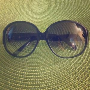 Kate spade navy blue sunglasses. Bundle ray ban