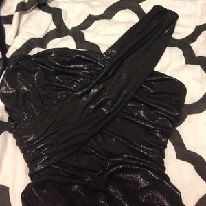 Black clubbing dress