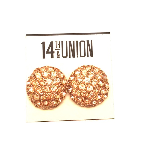 Gold statement earrings!!