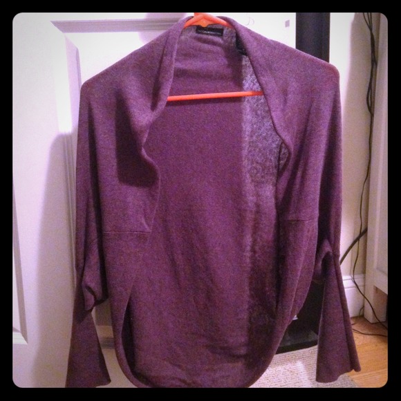 Purple shoulder cover up