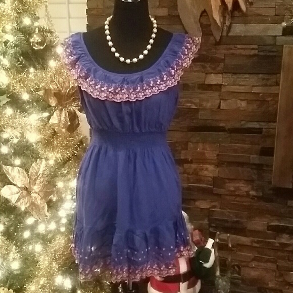 Dresses & Skirts - 🎉🎉HOT PICK 1/2 🎋🎉💝💝 Pretty Blue mini Dress