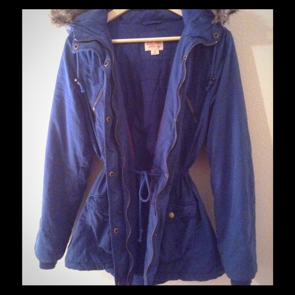 💕 Blue Mossimo Supply Parka
