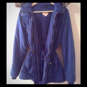 💕 Blue Mossimo Supply Parka